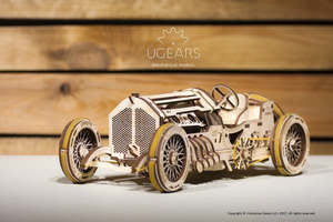 Models: UGears Grandprix U-9 Car Model