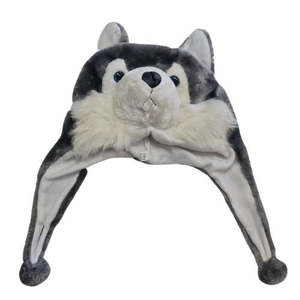 Children: Unisex Husky Animal Warm Hat/Cap Beanie