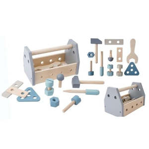 Children: Wooden Toolbox Playset