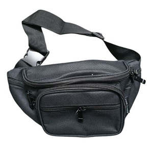 Handbags Wallets: Black Belt Bag - Medium