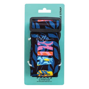 Souvenirs: Kia Ora Florals Luggage Strap