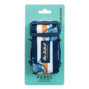 Souvenirs: Kiwi Stripe Luggage Strap