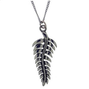 Pewter: Fern Pewter Pendant