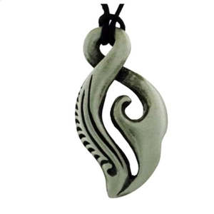 Pewter: Figure 8 Pointed Pewter Pendant