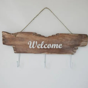 Drift Wood Welcome Hook Set