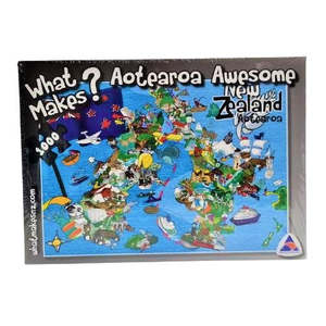 Puzzles Model Games: Jigsaw 1000pc - Aotearoa Awesome