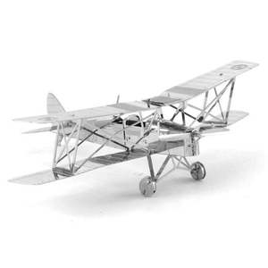 Puzzles Model Games: Metal Earth - DH-82 Tiger Moth