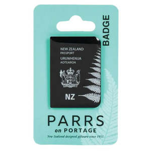 NZ Passport Badge
