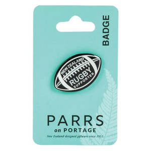 Badges: NZ Rugby Ball Badge
