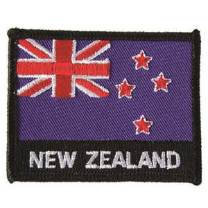 NZ Flag Iron On  Patch Small