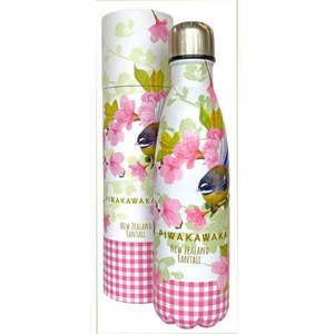 Fantail Pink Thermo Water Bottle