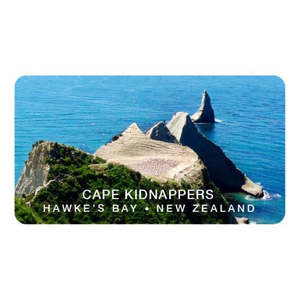 Magnets Keyrings: Cape Kidnappers Magnet