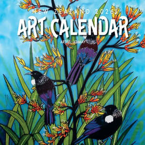 Jo May New Zealand Artwork Wall Calendar - 2026