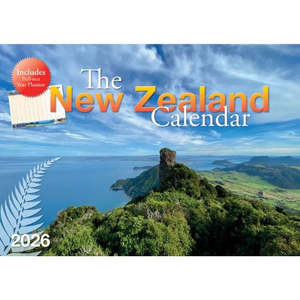 New Zealand Wall Calendar with Wall Planner 2026