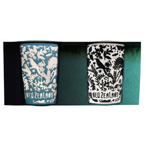 Silhouette Birds Shot Ceramic Set