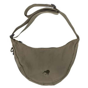 Bags: NZ Flag & Kiwi Small Tote Bag - Olive