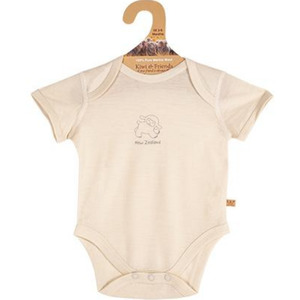 Kiwi & Friends Pure Merino Romper Cream