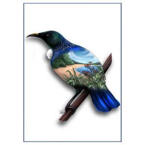 Sophie Blokker Greeting Card - New Zealand Tui
