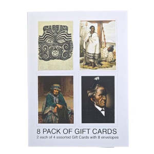 Maori History Gift Cards - 8Pack - 2