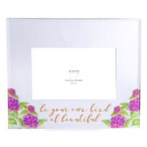 Photo Frames: Inspirational Mirrored Frame - Be Your Own Kind