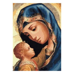 Mary With Child 40x50cm Diamond Art