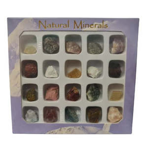 Semi Precious Stone Jewellery: Natural Minerals Gemstone Gift Pack