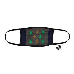 Masks: Sock it to Me Face Mask Masquatch - Large