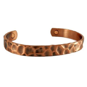 Dent Pattern Bracelet - Copper