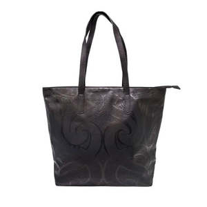 Moana Road: Miriama Grace-Smith Khandallah Tote Bag - Black