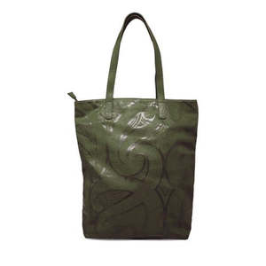 Moana Road: Miriama Grace-Smith Fendalton Tote Bag - Olive