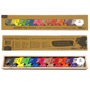 Moana Road: Wooden Kiwi Puzzle