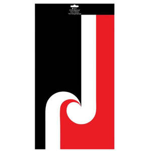 Gifts 20 And Under: NZ Māori Flag Vinyl Sticker - 36x60cm