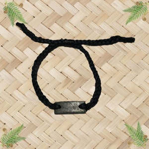 NZ Greenstone Rectangle Bracelet - 30mm