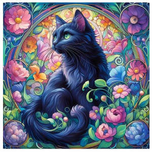 Gifts: Black Cat Ceramic Trivet