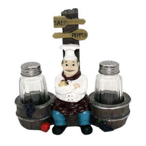 Gifts: Chef Salt & Pepper Set