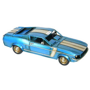 Mancave: Blue Mustang