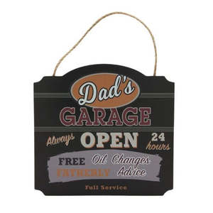 Mancave: Dad's Garage Sign