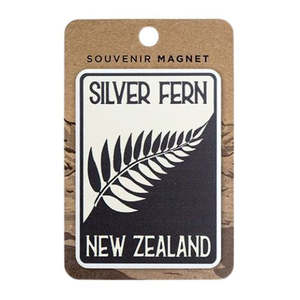 Magnets Keyrings: Fern Retro Magnet