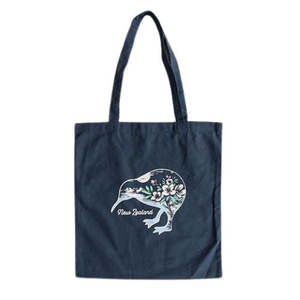 Bags: Floral Kiwi Carry Bag