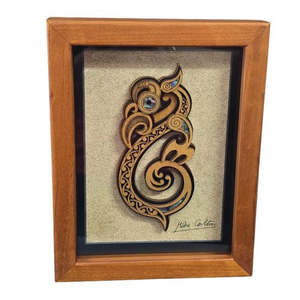 Manaia Framed Artwork - Large