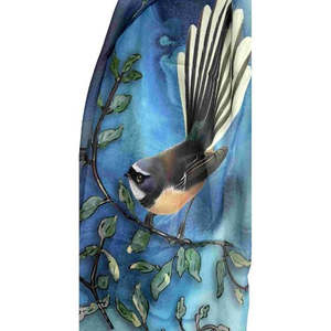 Kiwiana: NZ Fantail Print Scarf