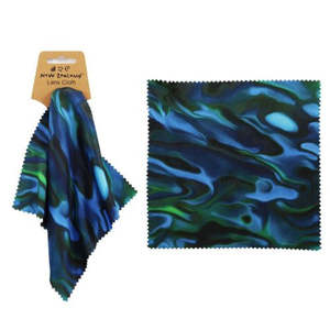 Kiwiana: NZ Paua Microfibre Lens/Cleaning Cloth