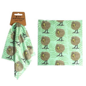 Kiwiana: NZ Kiwis Microfibre Lens/Cleaning Cloth