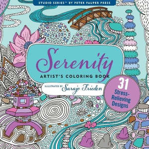 Artists Colouring Book Serenity