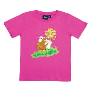 Clothing: Kids Signs Tee - Pink