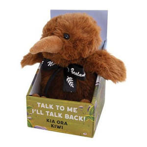 Souvenirs: Talking Kiwi - 15cm