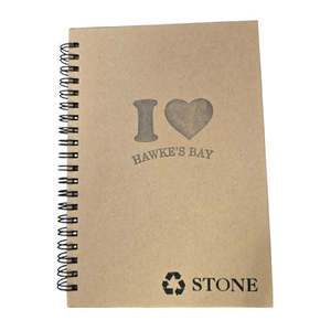 Stationery: Recycled Notepad I LOVE HAWKES BAY