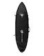 Shortboard Quad Coffin : Black Silver