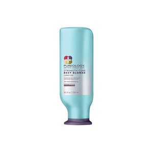Products: Pureology Strength Cure Best Blonde Conditioner 250mL - Crew Stylists, Styling Queenstown