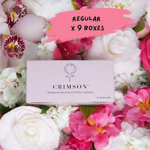 Regular Organic Cotton Tampons - 6 Month Supply